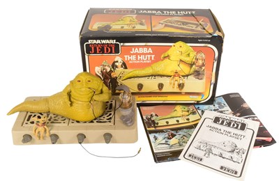 Lot 125 - STAR WARS - ORIGINAL VINTAGE KENNER JABBA THE HUTT PLAYSET