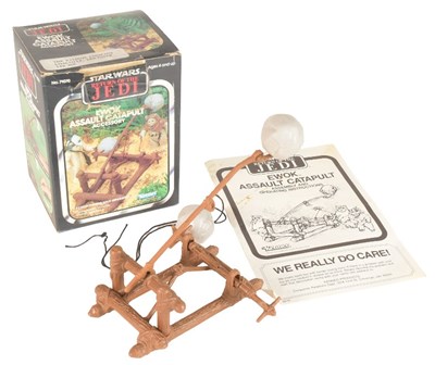Lot 196 - STAR WARS - ORIGINAL VINTAGE EWOK ASSAULT CATAPULT PLAYSET