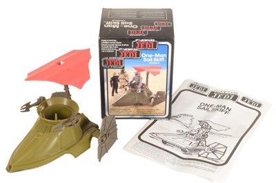 Lot 207 - STAR WARS - PALITOY MINIRIG ONE-MAN SAIL SKIFF PLAYSET
