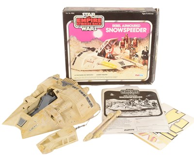 Lot 112 - STAR WARS - ORIGINAL VINTAGE REBEL ARMOURED SNOWSPEEDER PLAYSET