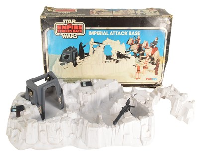 Lot 82 - STAR WARS - VINTAGE IMPERIAL ATTACK BASE ACTION FIGURE PLAYSET