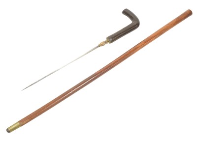 Lot 101 - EARLY 20TH CENTURY SWORD STICK