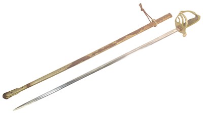 Lot 378 - 19TH CENTURY FRENCH 1821 PATTERN INFANTRY SABRE