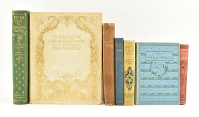 Lot 212 - CHILDRENS & ILLUSTRATED. SEVEN EDWARDIAN WORKS INCL. THREE RACKHAMS & DULAC