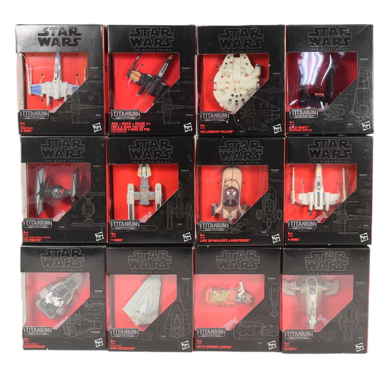 Lot 162 - STAR WARS - THE BLACK SERIES - TITANIUM