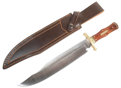 Lot 391 - WRANGLER COFFIN HILT BOWIE KNIFE