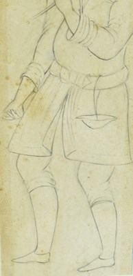 Lot 105 - TWO PERSIAN ILLUSTRATED FRAGMENTS, ONE FROM SHAHNAMEH