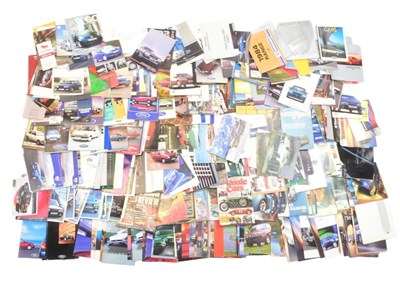 Lot 106 - AUTOMOBILIA - COLLECTION OF SHOWROOM CAR BROCHURES