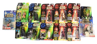 Lot 119 - STAR WARS - COLLECTION OF ASSORTED CARDED ACTION FIGURES