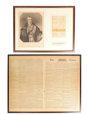Lot 421 - BATTLE OF WATERLOO INTEREST