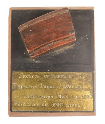 Lot 432 - WWI INTEREST - SECTION OF SS PRINCESS IRENE