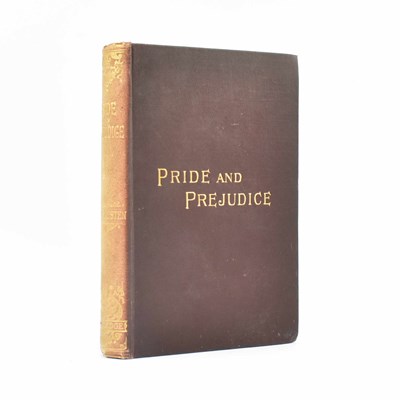 Lot 5 - AUSTEN, JANE. C1895 PRIDE AND PREJUDICE IN ORIG. CLOTH
