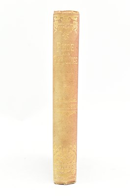 Lot 5 - AUSTEN, JANE. C1895 PRIDE AND PREJUDICE IN ORIG. CLOTH
