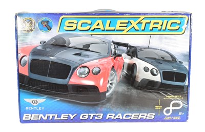 Lot 194 - SCALEXTRIC - BENTLEY GT3 RACERS SCALEXTRIC SET