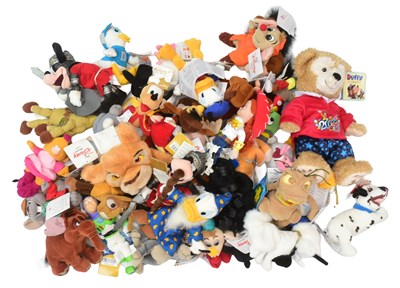 Lot 104 - DISNEY - COLLECTION OF DISNEY STORE PLUSH BEANIE TOYS