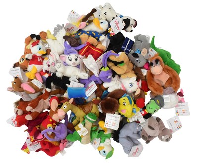 Lot 103 - DISNEY - COLLECTION OF DISNEY STORE PLUSH BEANIE TOYS