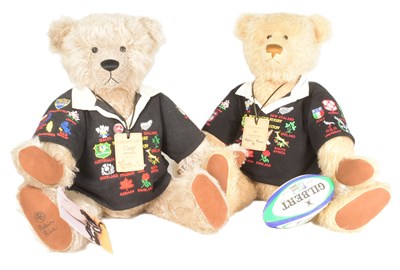 Lot 197 - TWO LIMITED EDITION ROBIN RIVE TEDDY BEARS