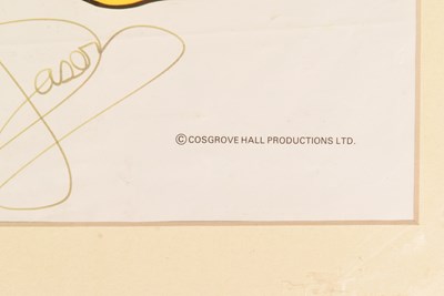 Lot 106 - COUNT DUCKULA (1988 CARTOON) - SIR DAVID JASON SIGNED POSTER