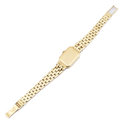 Lot 22 - LONGINES - HALLMARKED 18CT GOLD WRISTWATCH