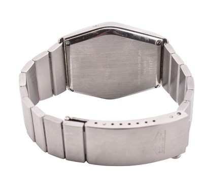 Lot 57 - TAG HEUER MANHATTAN CHRONOSPLIT WRISTWATCH