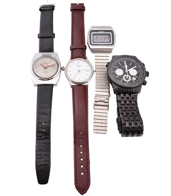 Lot 271 - FOUR VINTAGE WRISTWATCHES