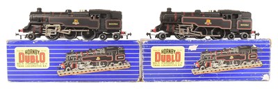 Lot 36 - MODEL RAILWAY - X2 VINTAGE HORNBY DUBLO 3-RAIL LOCOMOTIVES