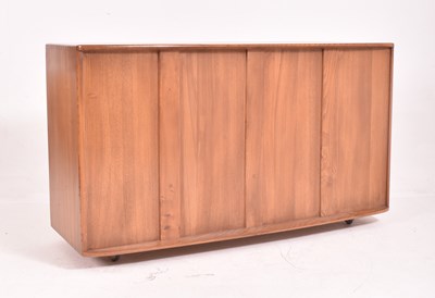 Lot 355 - ERCOL FURNITURE - MID CENTURY ELM SIDEBOARD CREDENZA