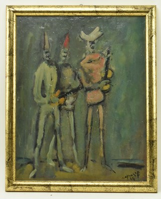 Lot 98 - UNKNOWN (ITALIAN, 20TH CENTURY) - I SUONATORI - 1944