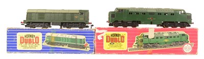Lot 64 - MODEL RAILWAY - X2 HORNBY DUBLO DIESEL LOCOMOTIVES