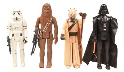 Lot 242 - STAR WARS - FIRST 12 - COLLECTION OF VINTAGE ACTION FIGURES