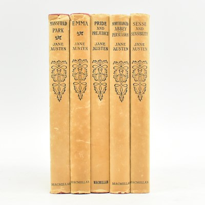 Lot 40 - AUSTEN, JANE. COLLECTION OF FIVE WORKS, MACMILLAN POCKET CLASSIC EDITIONS IN SMART DUST WRAPPERS