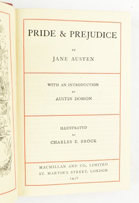 Lot 40 - AUSTEN, JANE. COLLECTION OF FIVE WORKS, MACMILLAN POCKET CLASSIC EDITIONS IN SMART DUST WRAPPERS