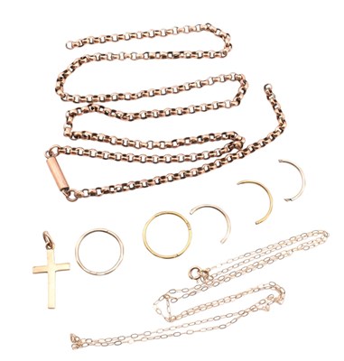 Lot 246 - COLLECTION OF GOLD JEWELLERY & FRAGMENTS AF