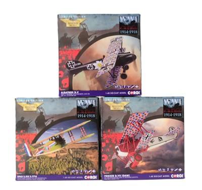 Lot 361 - DIECAST - CORGI AVIATION ARCHIVE DIECAST MODEL PLANES