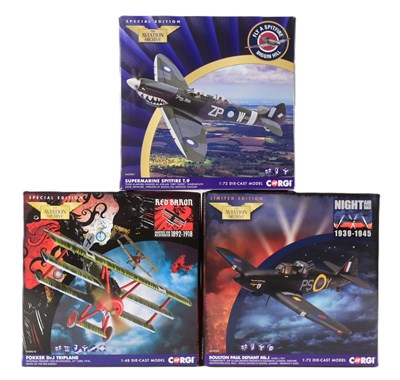 Lot 341 - DIECAST - CORGI AVIATION DIECAST MODEL PLANES