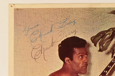 Lot 1 - CHUCK BERRY - BRISTOL COLSTON HALL 1964 - PROGRAMME, HANDBILL & UNSEEN PHOTOS