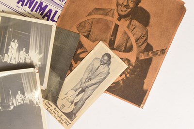 Lot 1 - CHUCK BERRY - BRISTOL COLSTON HALL 1964 - PROGRAMME, HANDBILL & UNSEEN PHOTOS