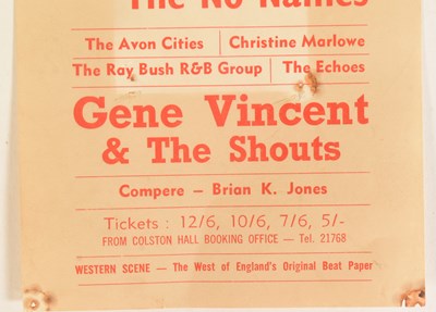 Lot 4 - THE ROLLING STONES - BRISTOL COLSTON HALL - ORIGINAL FLYER / HANDBILL