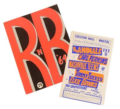 Lot 19 - ROCK 'N ROLL - R'N'B 1964 - SIGNED PROGRAMME FROM THE COLSTON HALL, BRISTOL