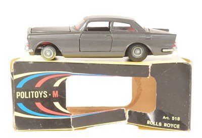 Lot 102 - DIECAST - VINTAGE POLITOYS 1/43 SCALE DIECAST ROLLS ROYCE