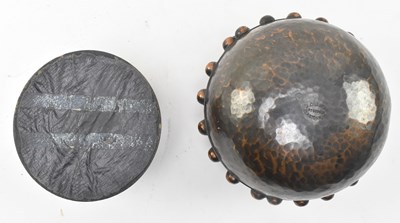 Lot 29 - J. GILLMORE - ARTS & CRAFTS HAMMERED COPPER BOWL