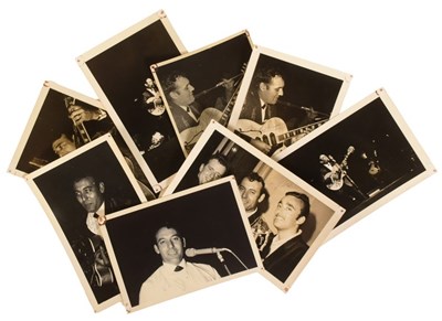 Lot 80 - CARL PERKINS (1932-1938) - COLLECTION OF SIGNED PHOTOGRAPHS