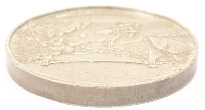 Lot 57 - BRISTOL SUSPENSION BRIDGE COMMEMORATIVE MEDALLION 1864