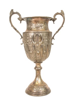 Lot 257 - GREAT WESTERN SWINDON PRIZE BAND CHALLENGE CUP