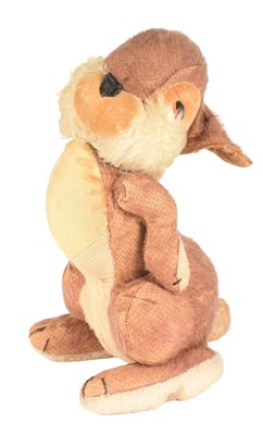 Lot 366 - VINTAGE MERRYTHOUGHT THUMPER FROM BAMBI SOFT TOY TEDDY