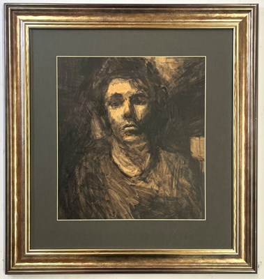 Lot 25 - ROBIN SYMES (1939-2023) - UNTITLED PORTRAIT OF A YOUNG MAN