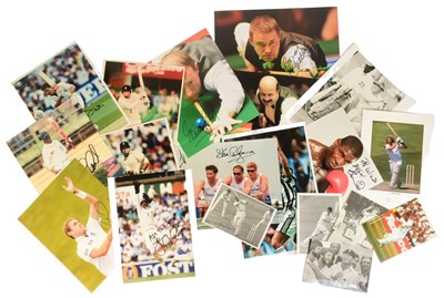 Lot 184 - SPORT - COLLECTION OF AUTOGRAPHS