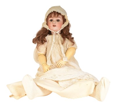 Lot 133 - DOLLS - GERMAN ALT BECK & GOTTSCHALCK BISQUE HEADED DOLL
