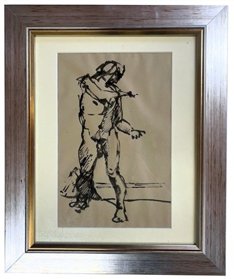 Lot 76 - ROBIN SYMES (1939-2023) - UNTITLED ABSTRACT NUDE STUDY