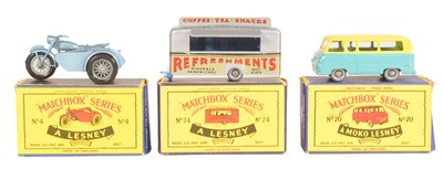 Lot 98 - DIECAST - VINTAGE LESNEY MADE MATCHBOX DIECAST MODELS